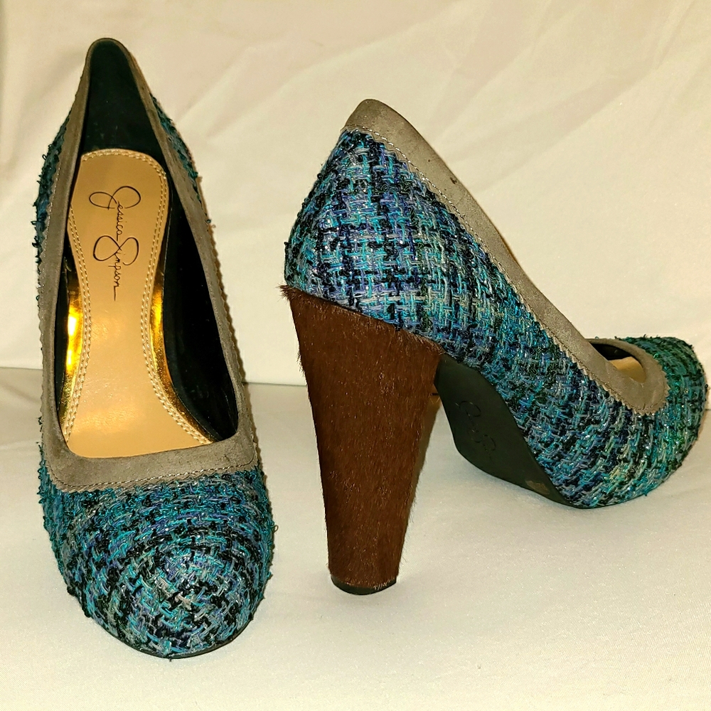Jessica Simpson Blue Shoes